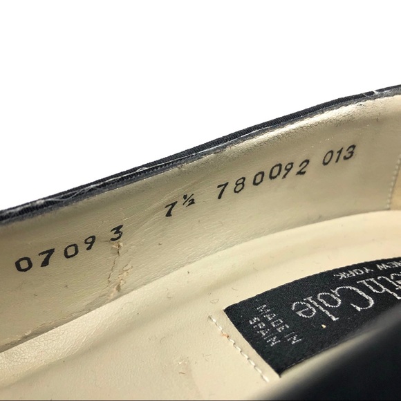 KENNETH COLE black fabric heels - Picture 5 of 7